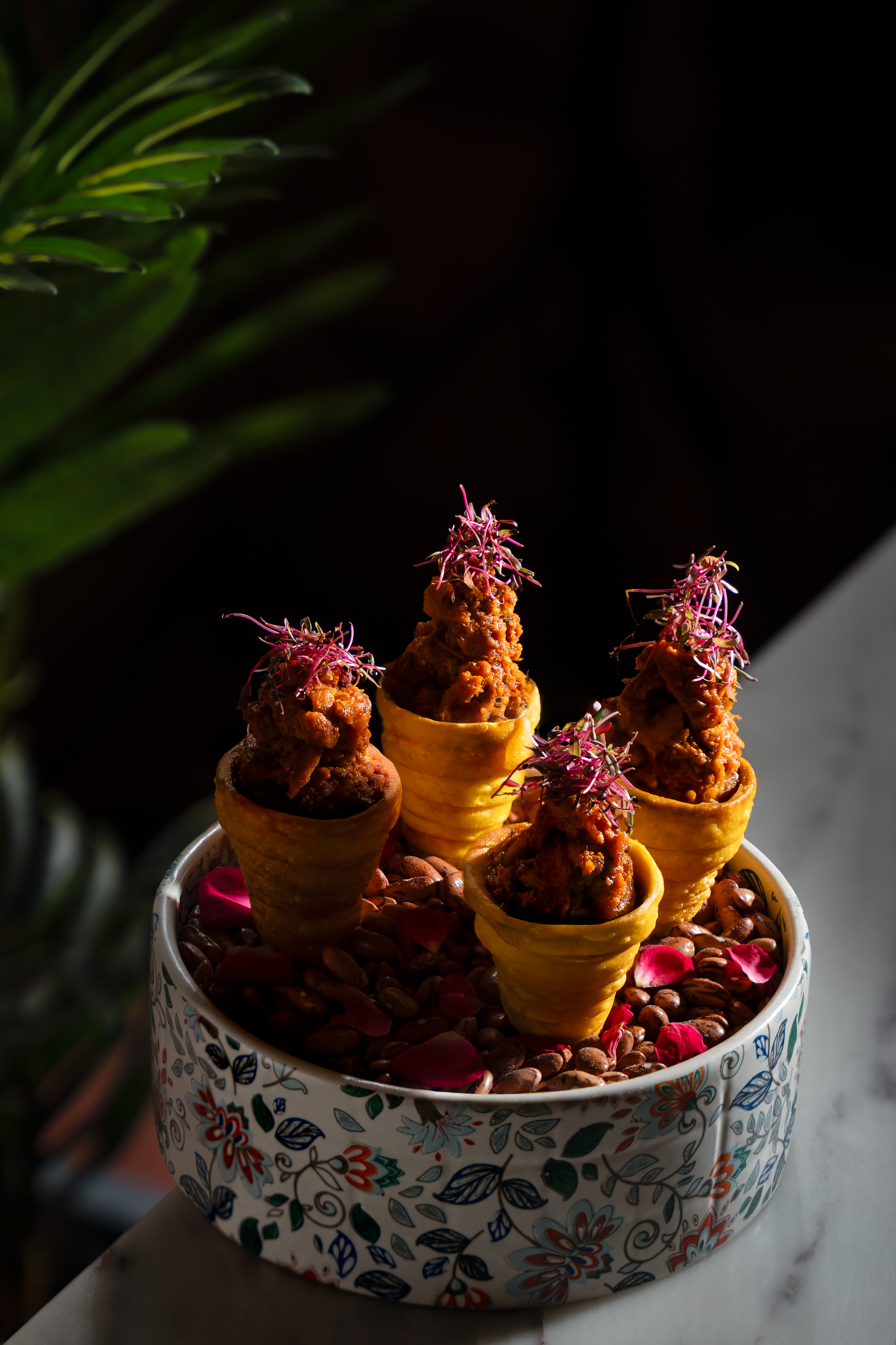 Chicken Changezi Cornetto